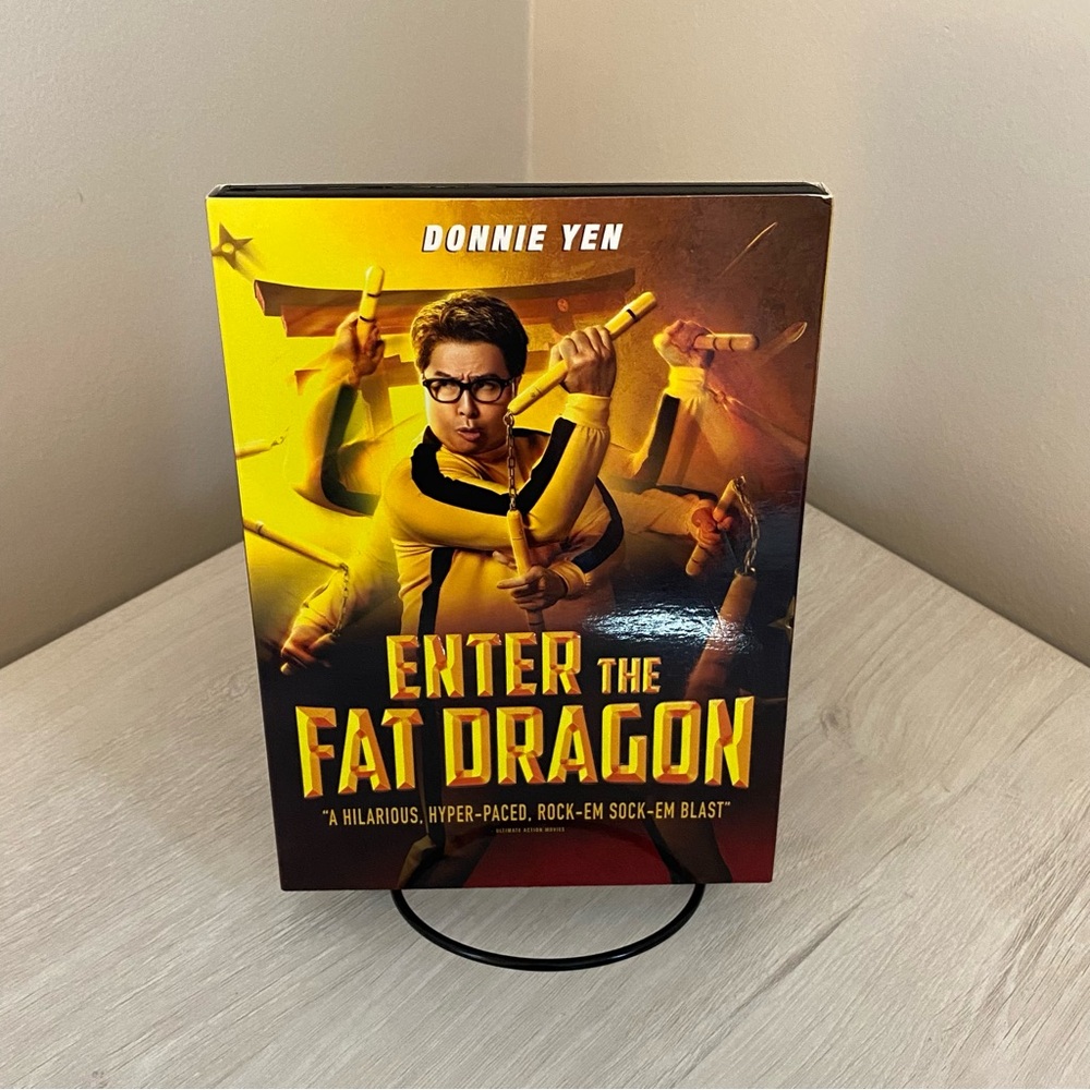 Enter The Fat Dragon DVD 2020 Donnie Yen Slipcover WellGoUSA NR Action